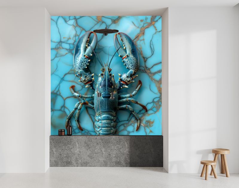 Turquoise lobster