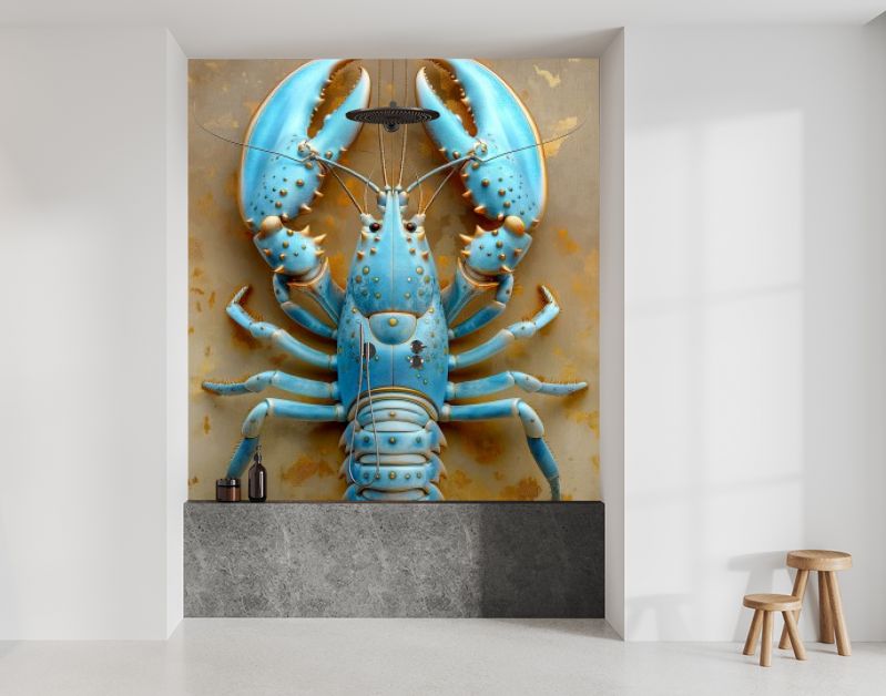 Zomerse cyaan ibiza kreeft