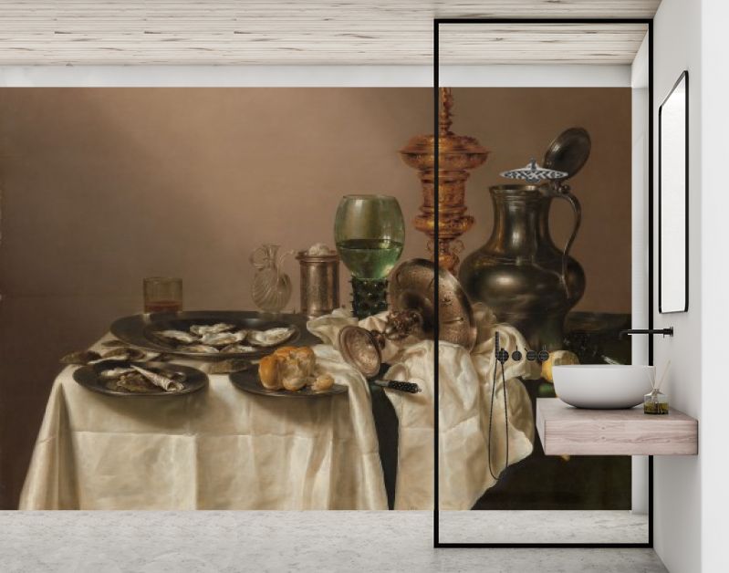 Stilleven met vergulde bokaal, Willem Claesz. Heda, 1635