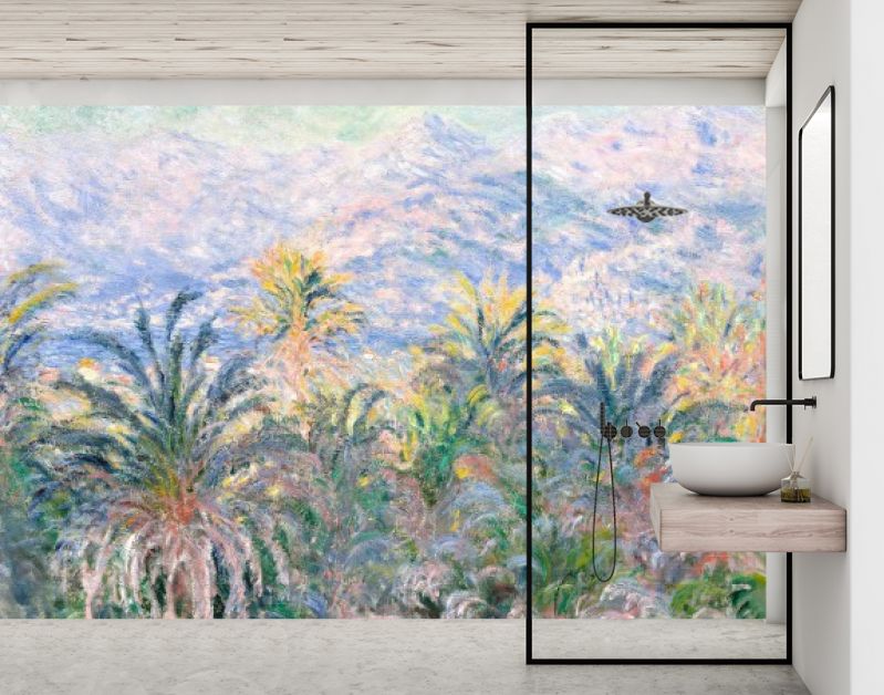 Palm Trees at Bordighera (1884) 