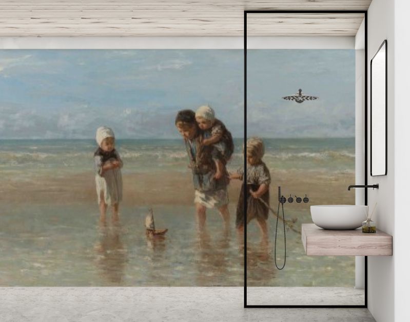 Kinderen der zee, Jozef Israëls, 1872