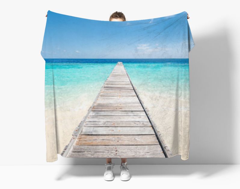 Vakantie op een onbewoond eiland in de tropen