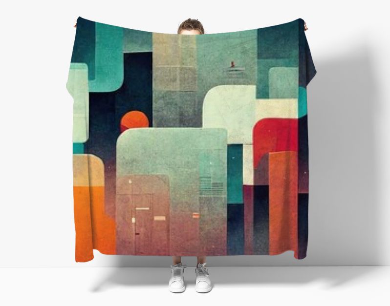 Zakelijke achtergrondpresentatie. Netwerk webruimte. AI gegenereerde kunst illustratie.