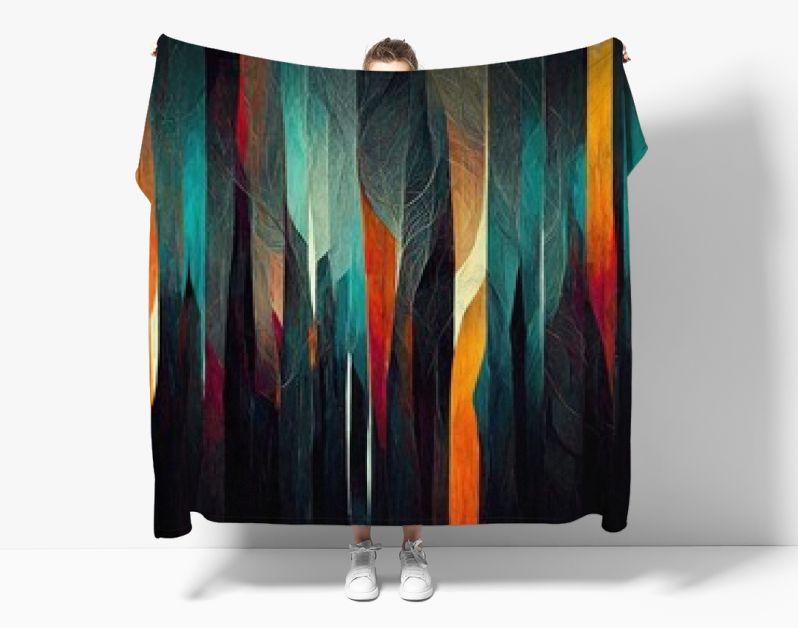 Abstracte lijnen in het ontwerp van de kunst van de kleurenillustratie