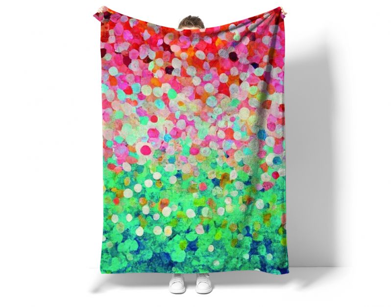 DOTS Eva's tintentuin, kleurrijk verloop in stippen