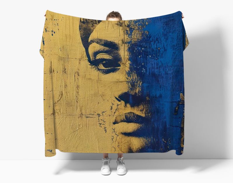 Golden glamour retro starlet