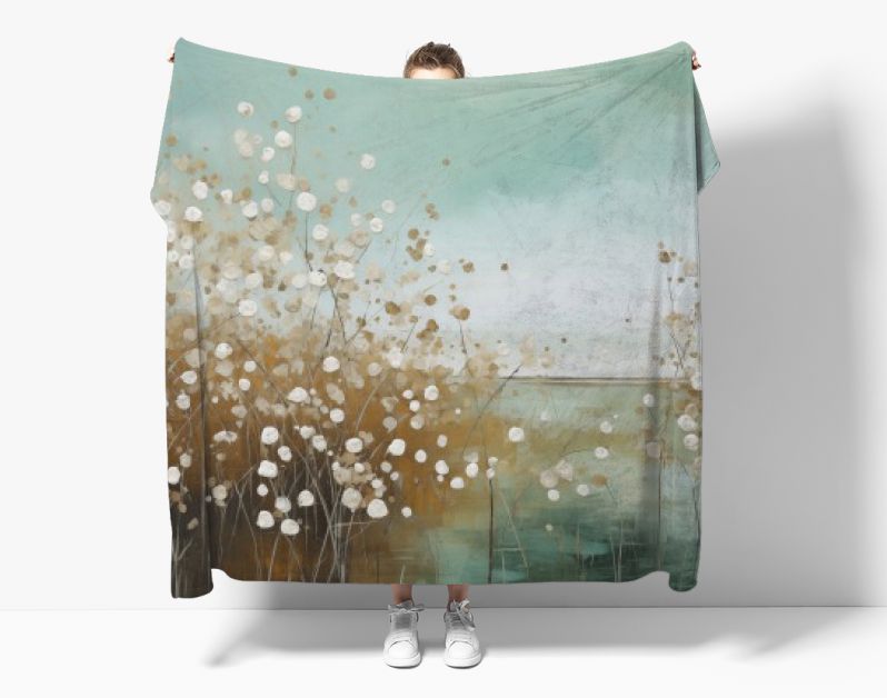 Little flowers by the sea