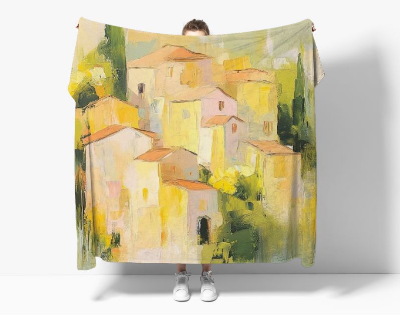 Zonnig Italiaans dorpje