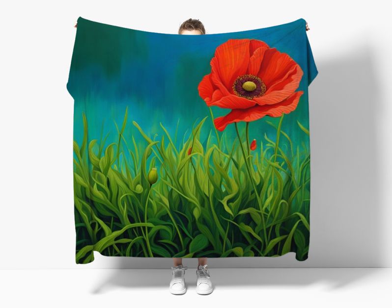 Poppy in het voorjaar