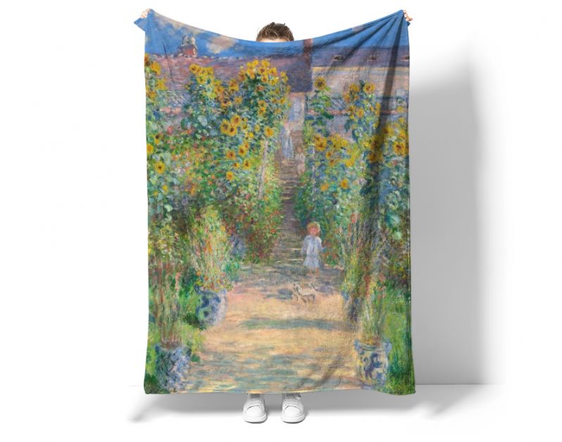 The Artist's Garden at Vétheuil (1881) 