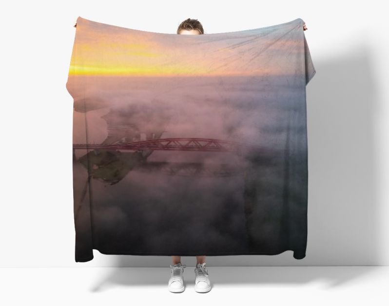 Zwolle Hanzeboog in de mist