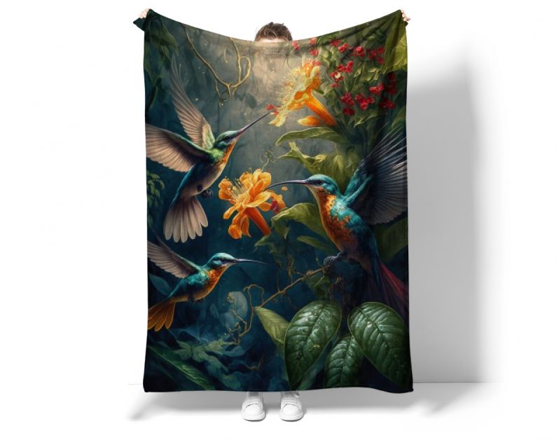 Kolibris in de jungle