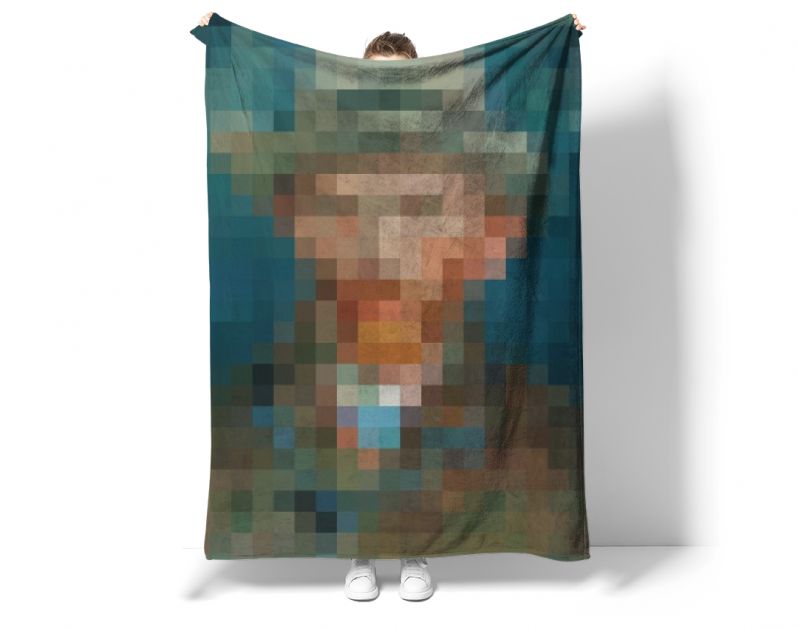 PixelArt - Self-portrait2 (1887) 