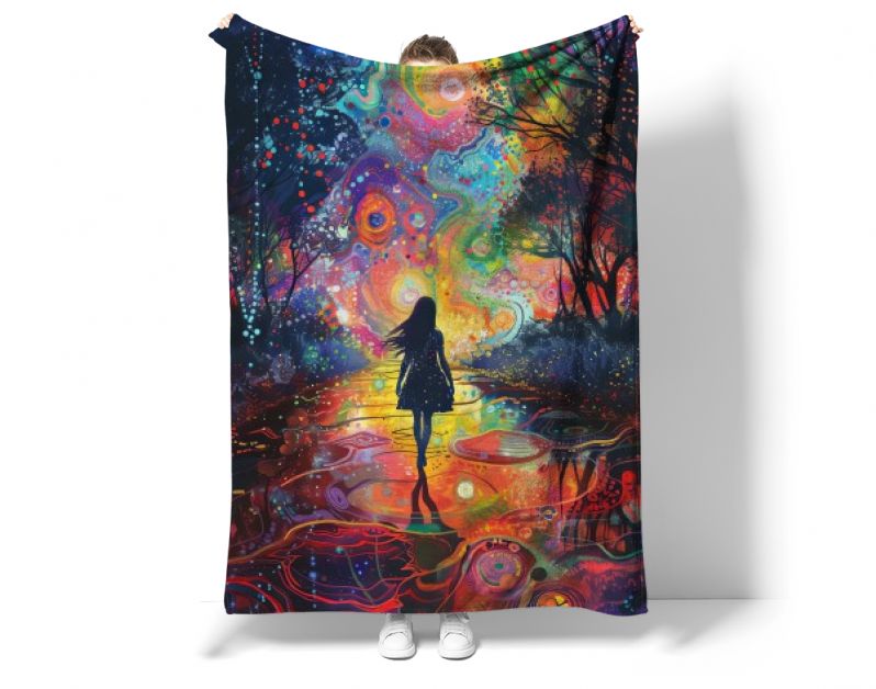 Kleurrijke wandeling