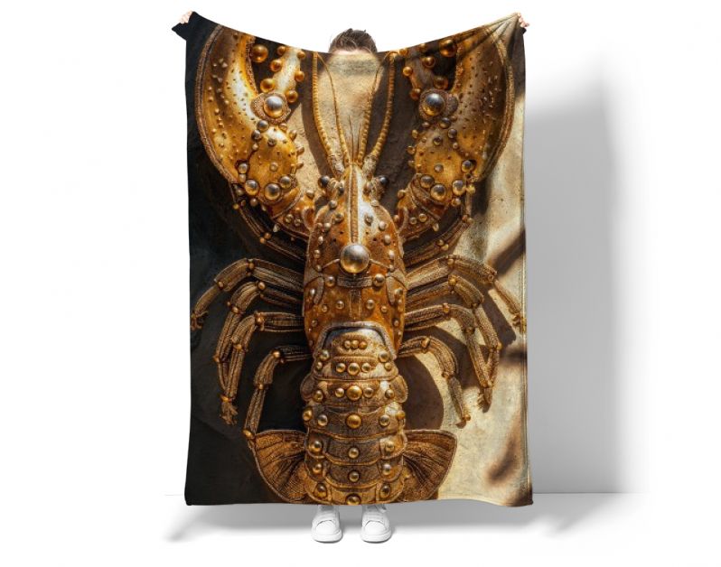 Golden beach lobster