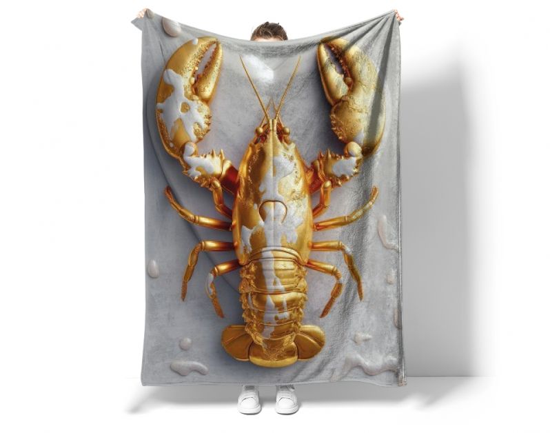 LobsterLuxe GoldenLobster WitHeart
