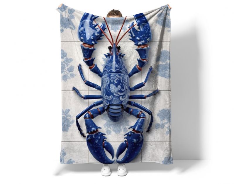 LobsterLuxe DelftBlue kitchen