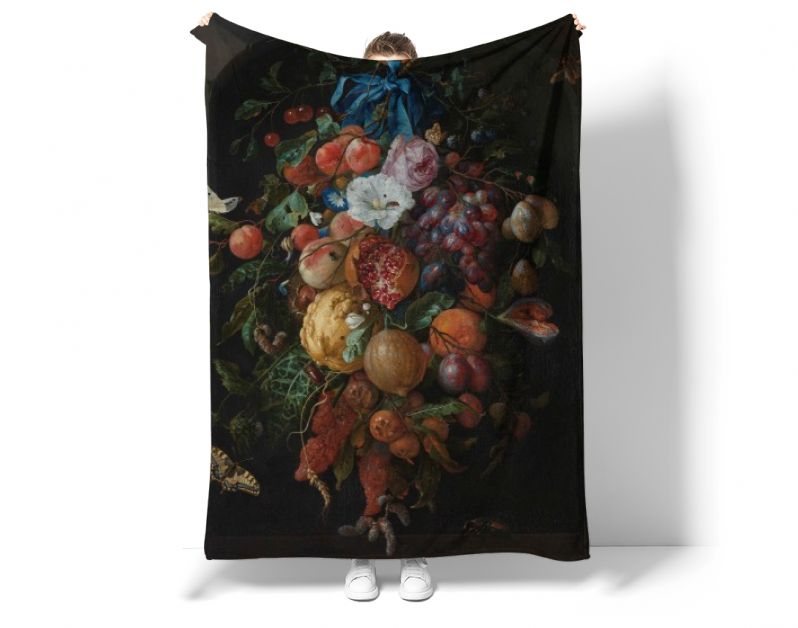 Festoen van vruchten en bloemen, Jan Davidsz. de Heem, 1660 - 1670