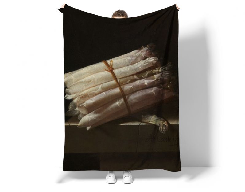 Stilleven met asperges, Adriaen Coorte, 1697