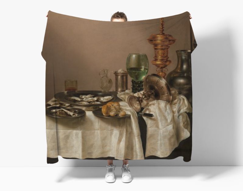 Stilleven met vergulde bokaal, Willem Claesz. Heda, 1635