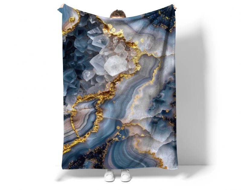 Marmer grijs wittecrystal goud