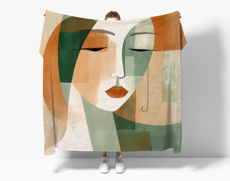 Zachte Complementen Abstracte Lijntekening